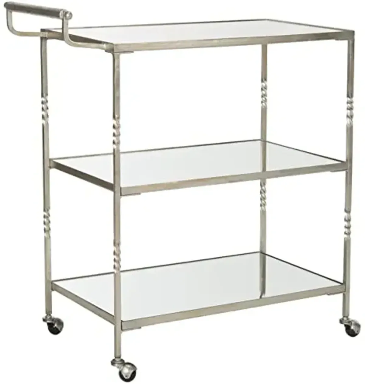 Safavieh Home Collection Aurelius Silver Bar Cart