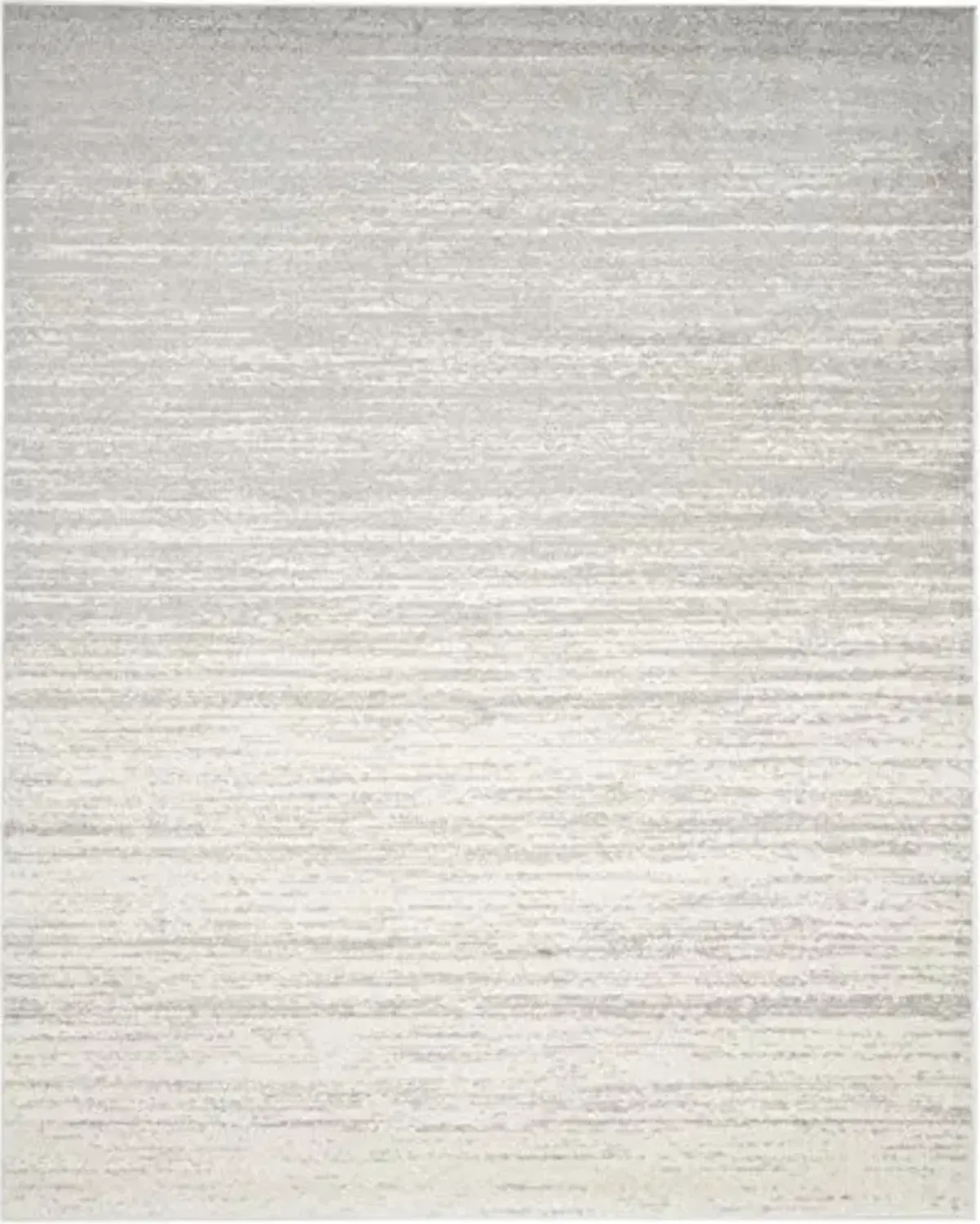 SAFAVIEH Area Rug 8x10 - Adirondack Collection - Large - Ivory & Silver, Modern Ombre Design, Non Shedding & Easy to Clean, Ideal for Living Room, Bedroom, Office, Dining Space (ADR113B)