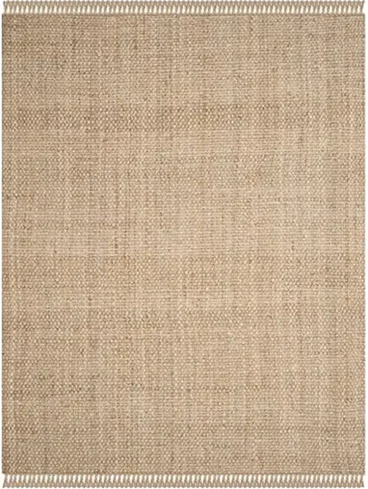 SAFAVIEH Natural Fiber Collection Area Rug - 10' x 14', Natural, Handmade Tassel Jute, Ideal for High Traffic Areas in Living Room, Bedroom (NF467A)