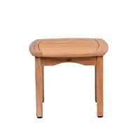 Amazonia Lincoln 1-Piece Outdoor Square Side Table | Teak Wood | Ideal for Patio and Indoors, 20 x 20