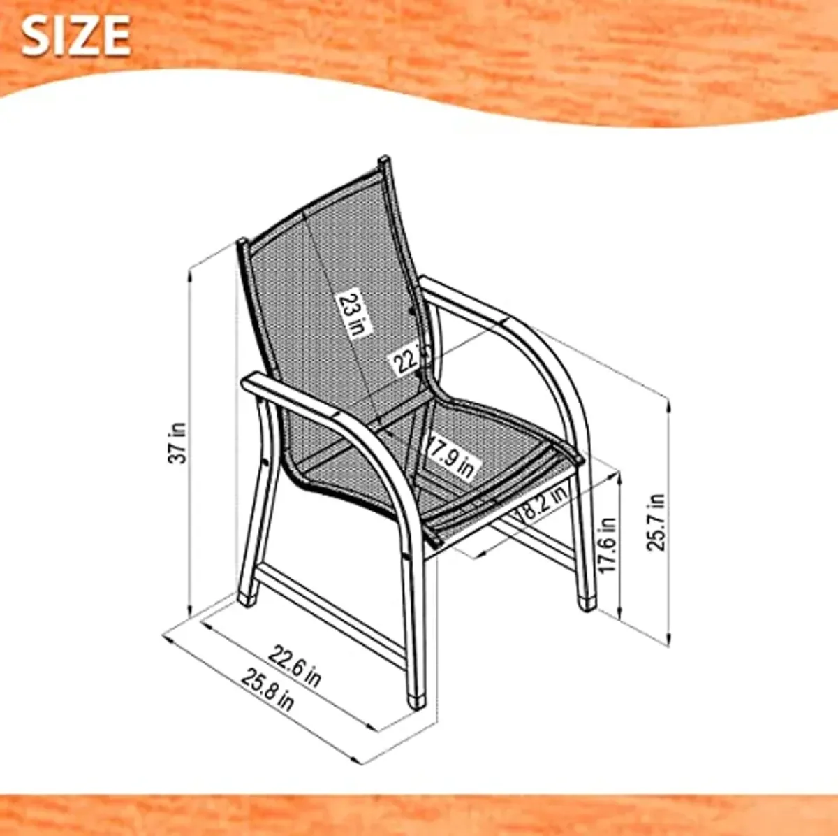 Amazonia Bahamas 7 Piece Rectangular Patio Dining Set Eucalyptus Wood - Brown Chairs Ideal for Outdoors and Indoors