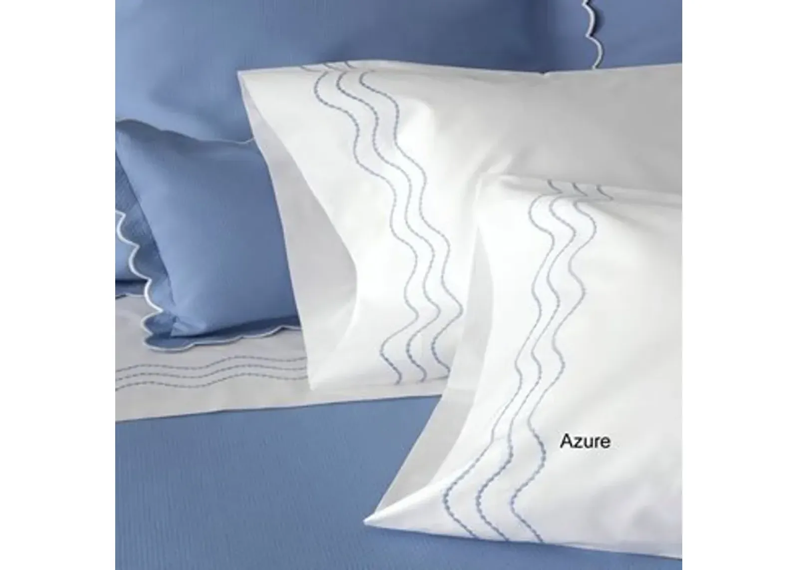 Serena by Matouk - Std. Pillowcases(pair) 21x32 - White