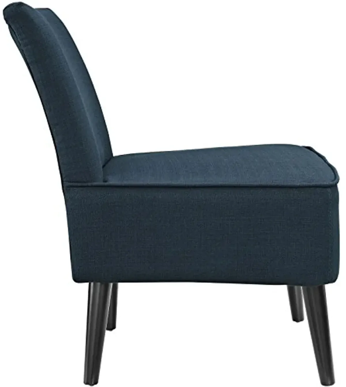 Modway Reef Fabric Side Chair in Azure