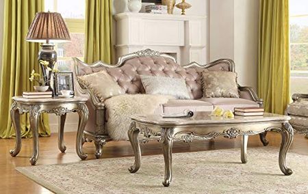 Homelegance Coffee Table, Champagne
