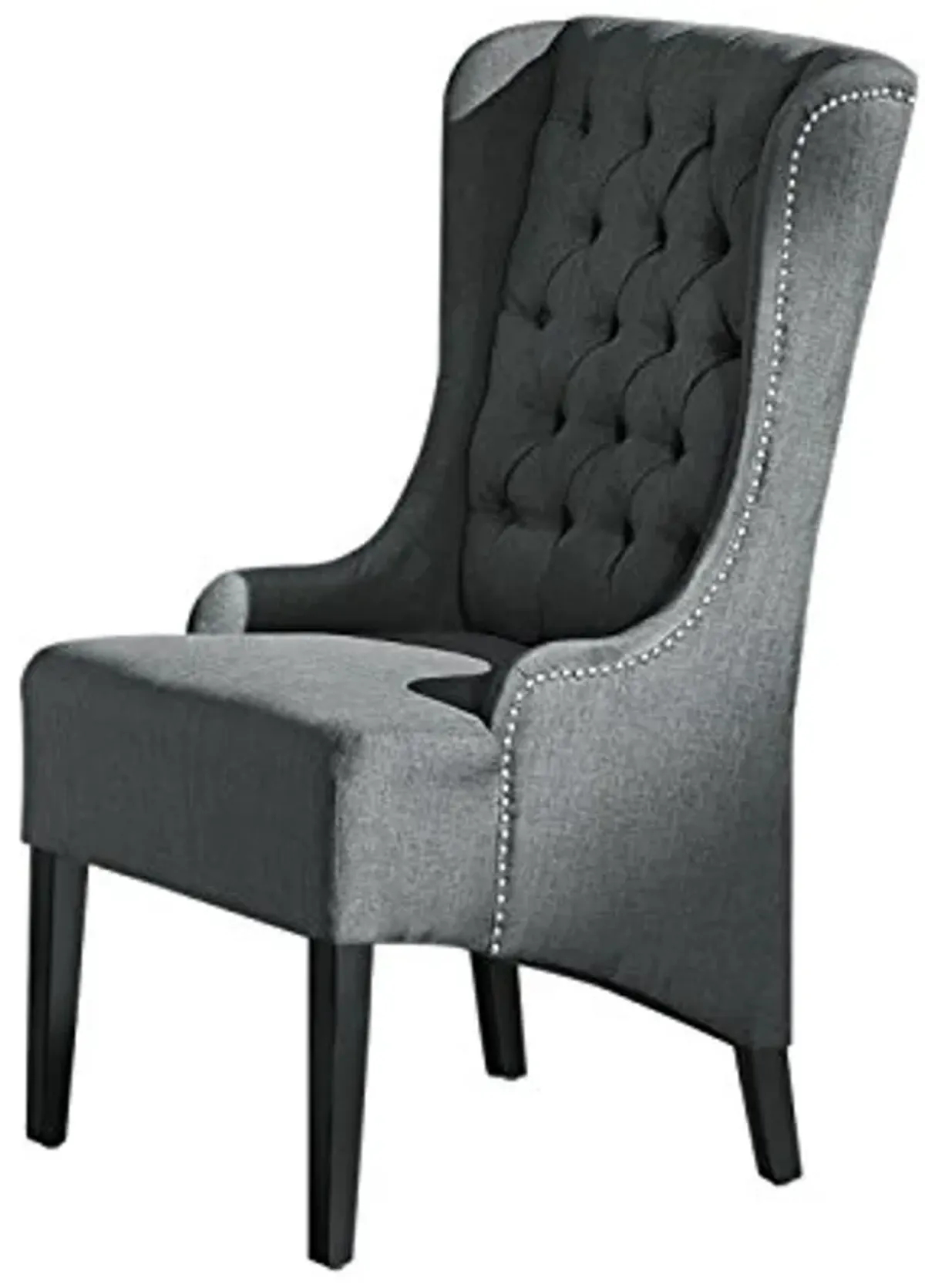 Baxton Studio Vincent Chair, One Size, Grey