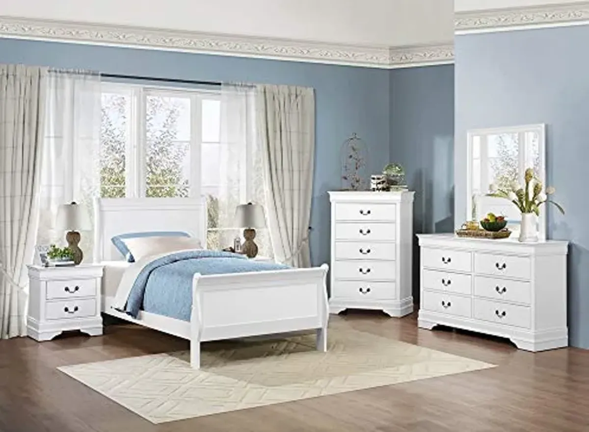 Homelegance Mayville Twin Sleigh Bed