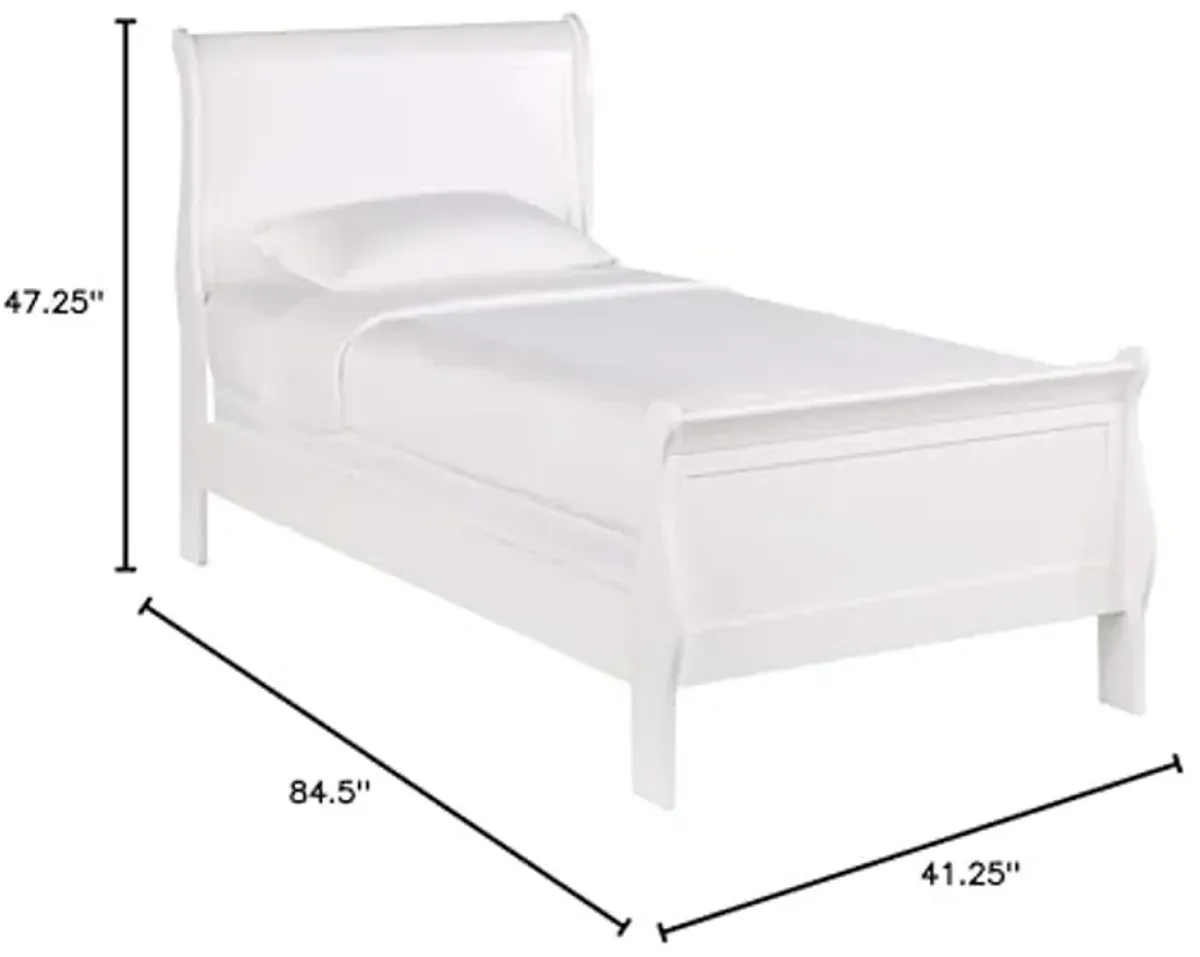 Homelegance Mayville Twin Sleigh Bed