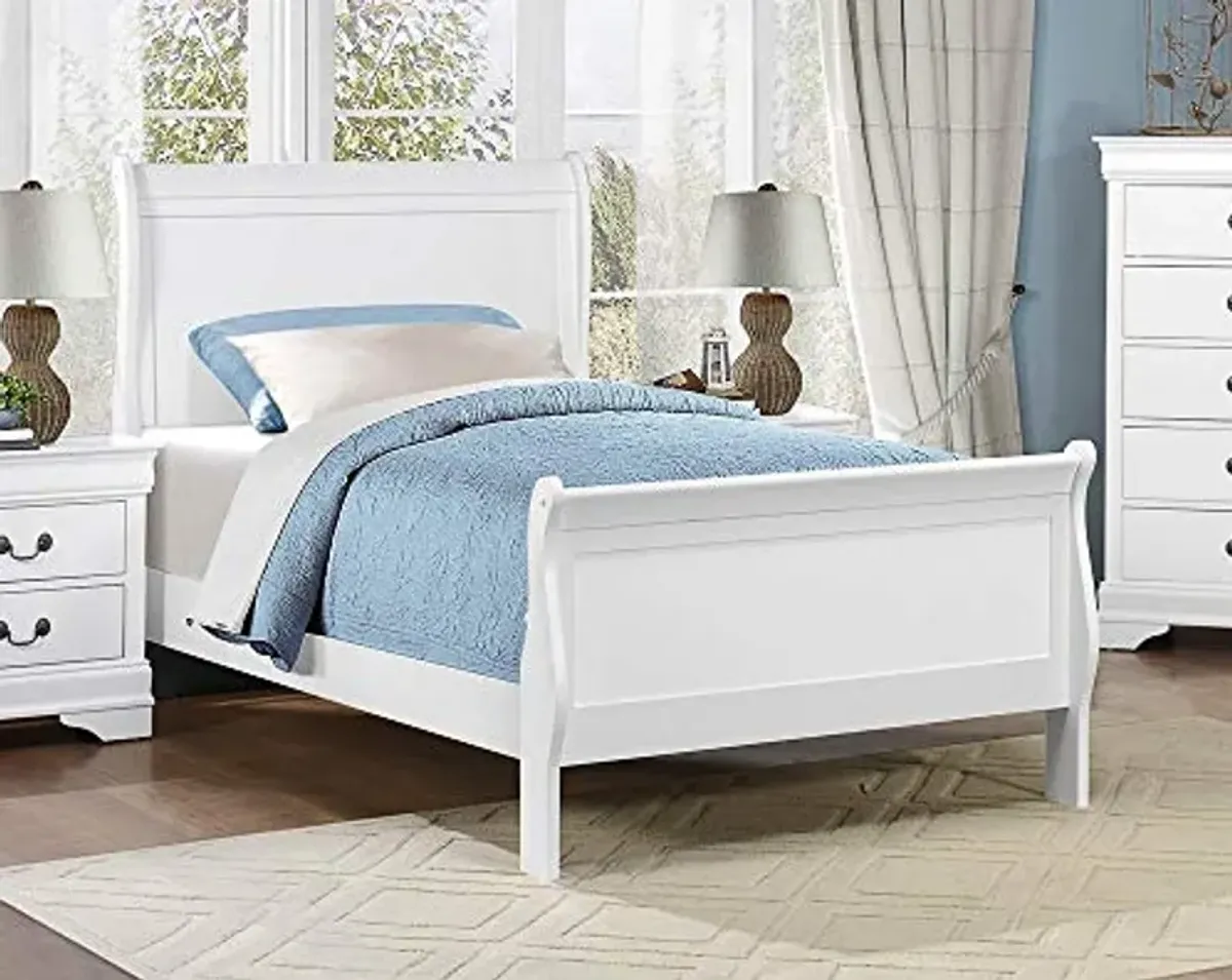 Homelegance Mayville Twin Sleigh Bed