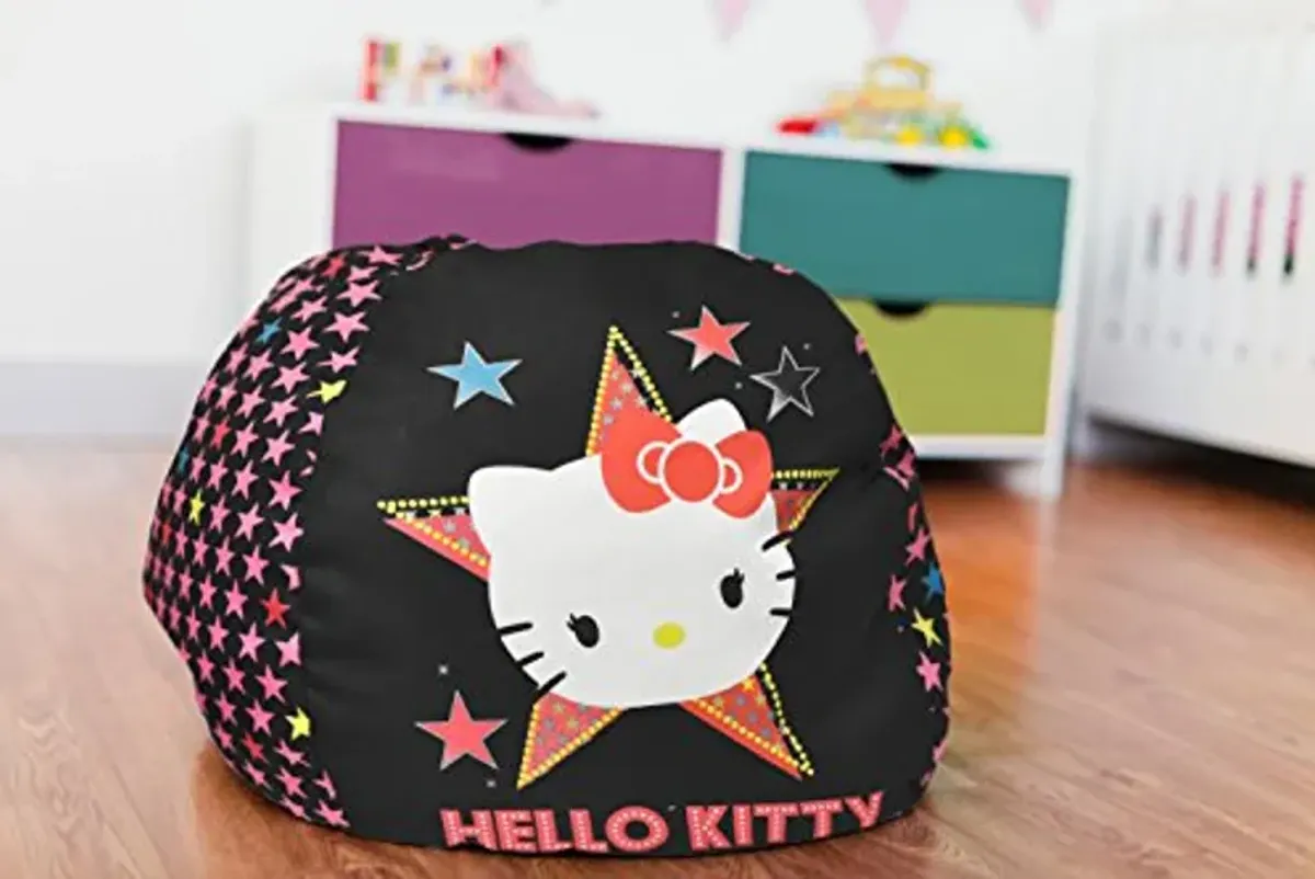 Idea Nuova Sanrio Hello Kitty Toddler Nylon Bean Bag, 60", Small