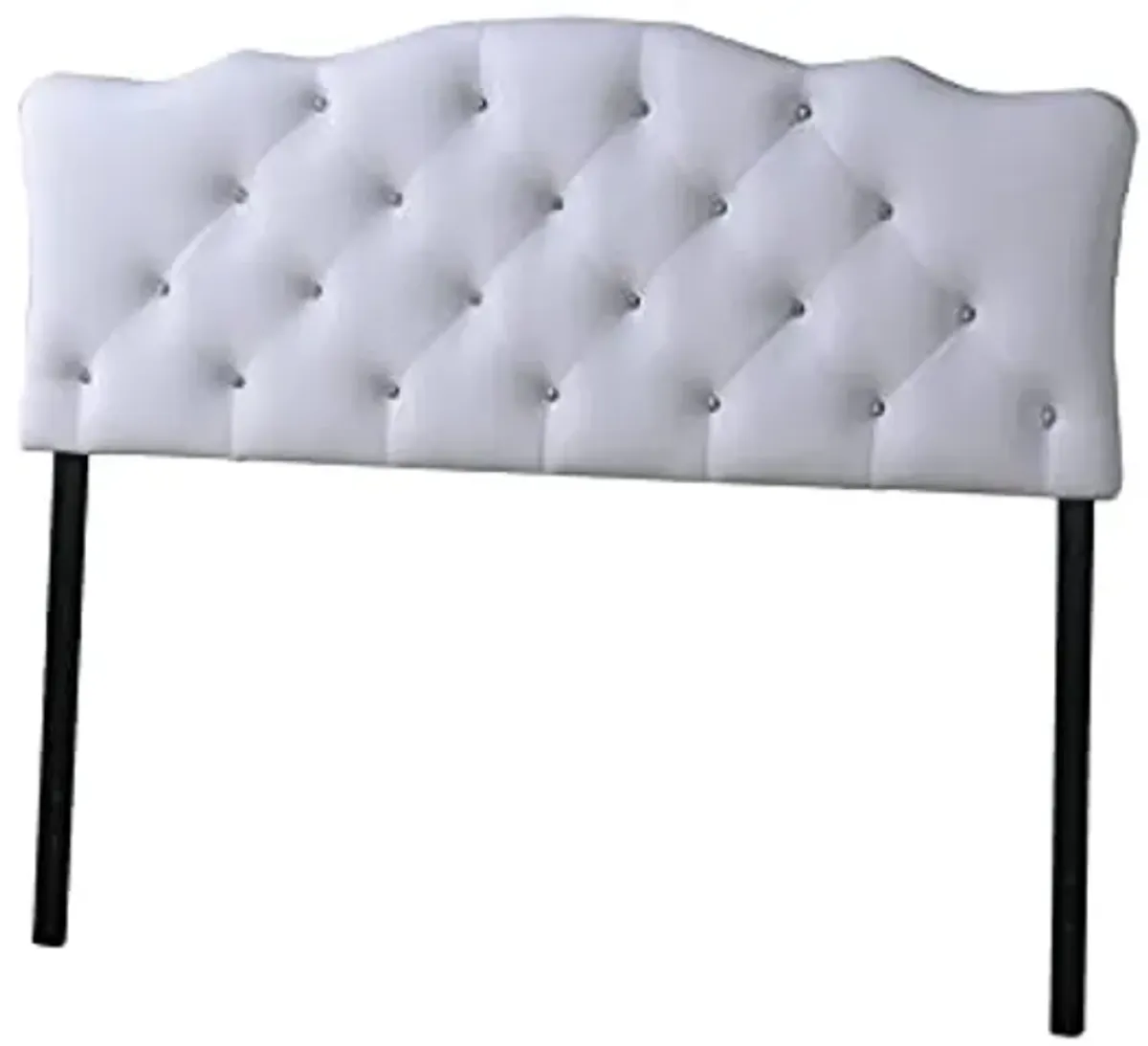 Baxton Studio Rita Headboard, Full, White