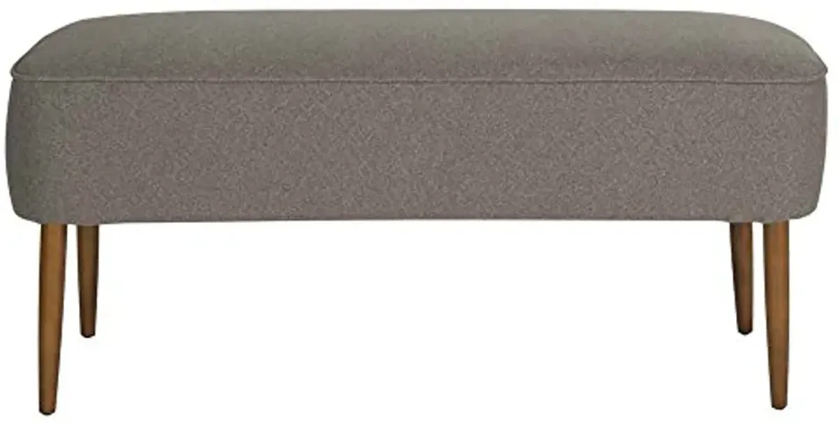 Safavieh Mercer Collection Levi Grey Mid-Century Bench