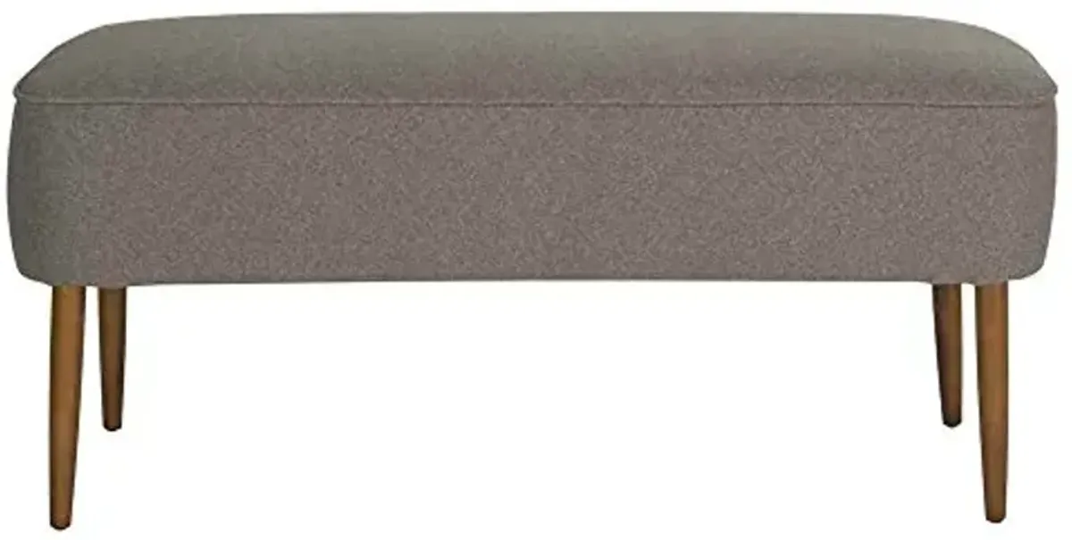 Safavieh Mercer Collection Levi Grey Mid-Century Bench