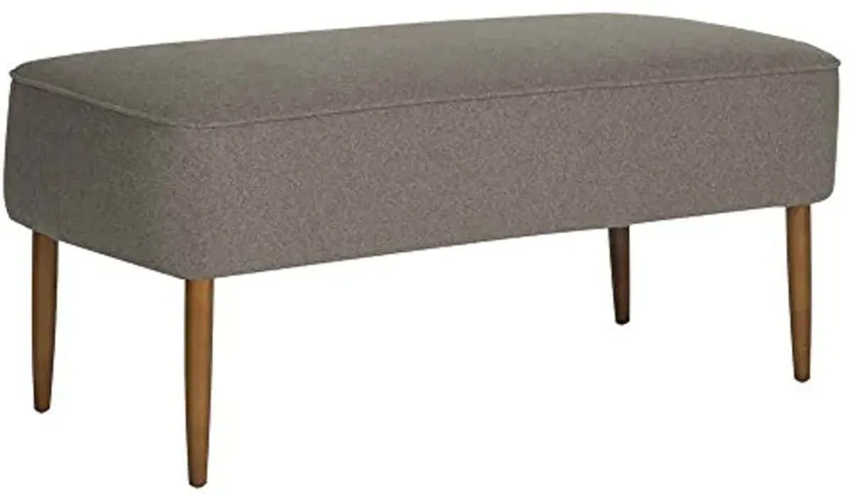 Safavieh Mercer Collection Levi Grey Mid-Century Bench