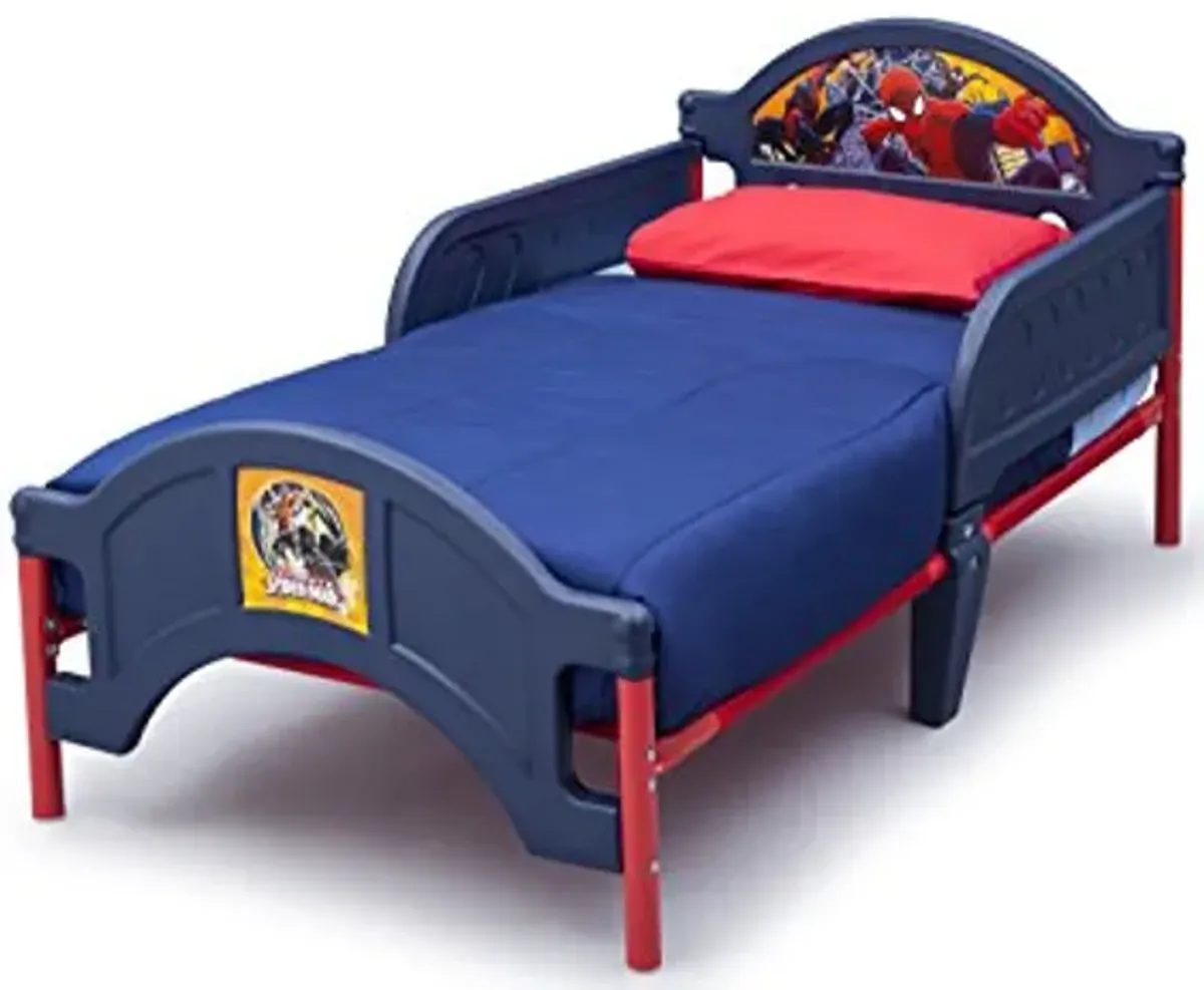 Delta Children Plastic Toddler Bed, Marvel Spider Man