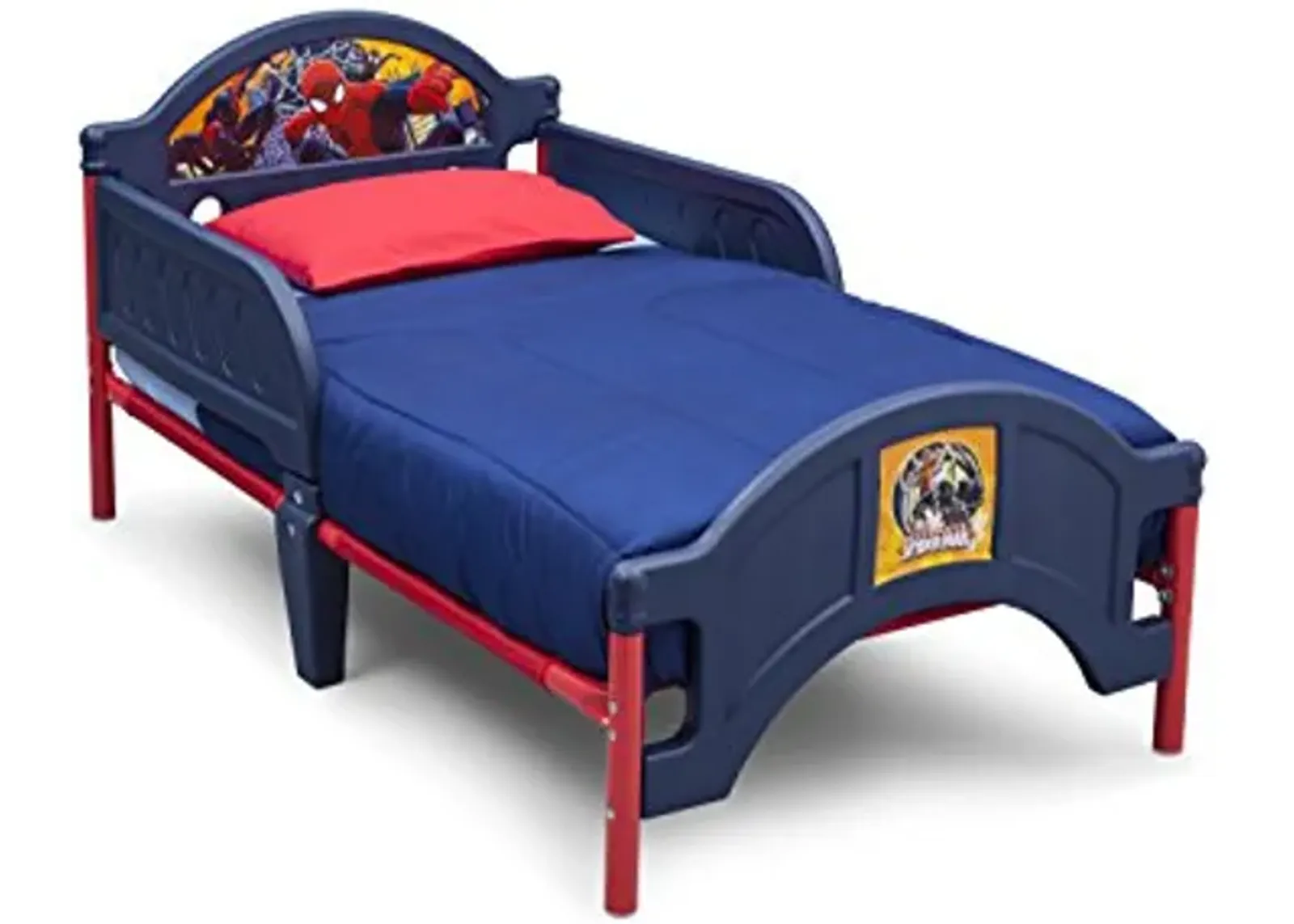 Delta Children Plastic Toddler Bed, Marvel Spider Man