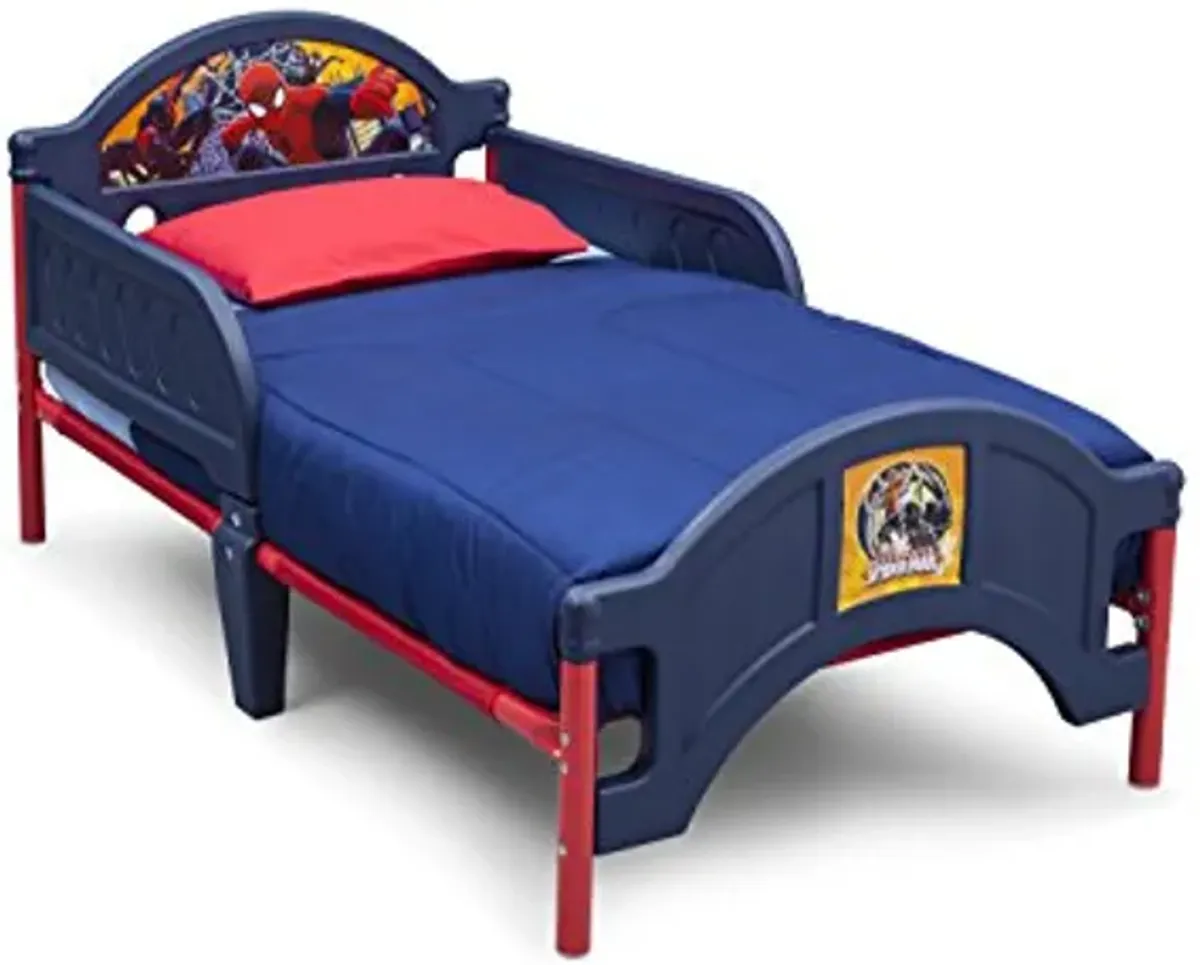 Delta Children Plastic Toddler Bed, Marvel Spider Man