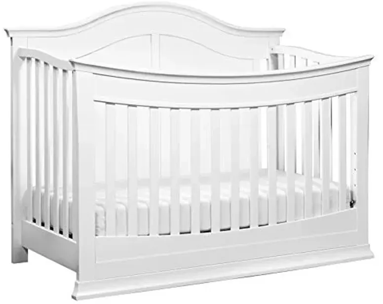 DaVinci Meadow 4-in-1 Convertible Crib in White, Greenguard Gold Certified