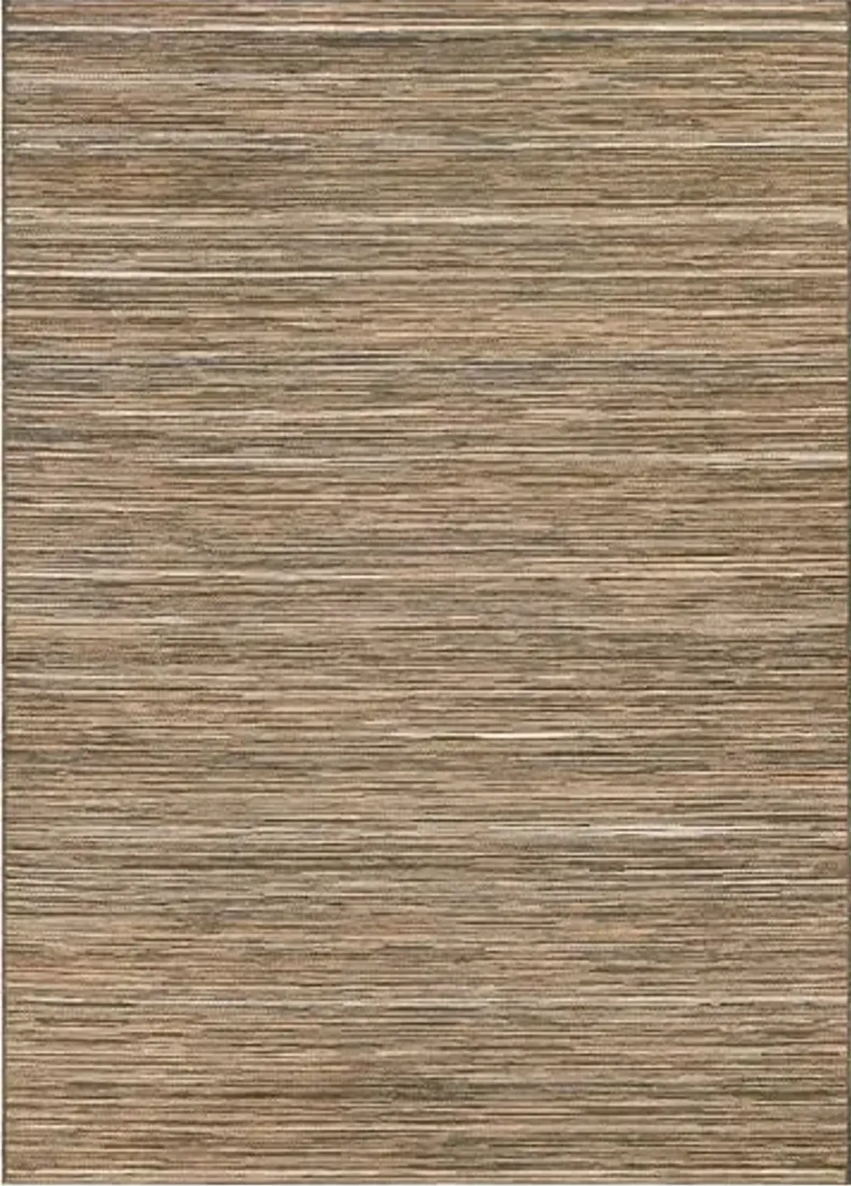 Couristan Cape Outdoor Area Rug - Hinsdale 7'10" x 10'9" in Brown and Ivory, Durable, Hose Washable, Flatwoven Floor Covering for Patio, Mudroom Or Kitchen Decor