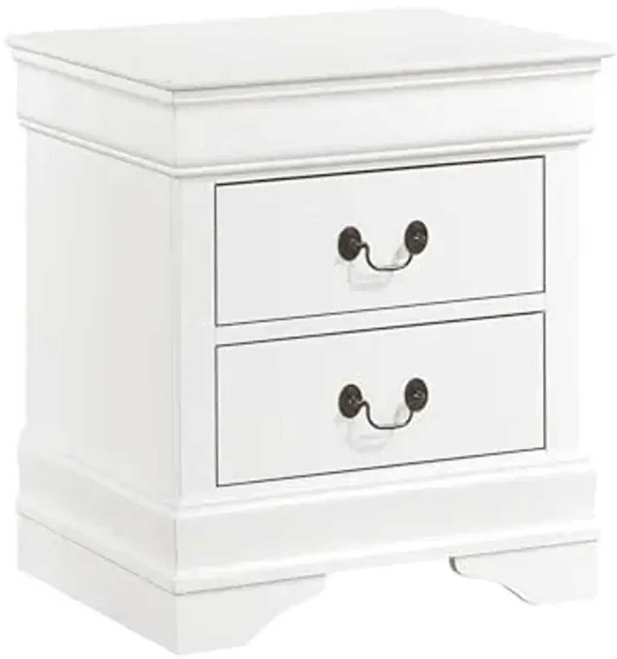 Homelegance Nightstand, White