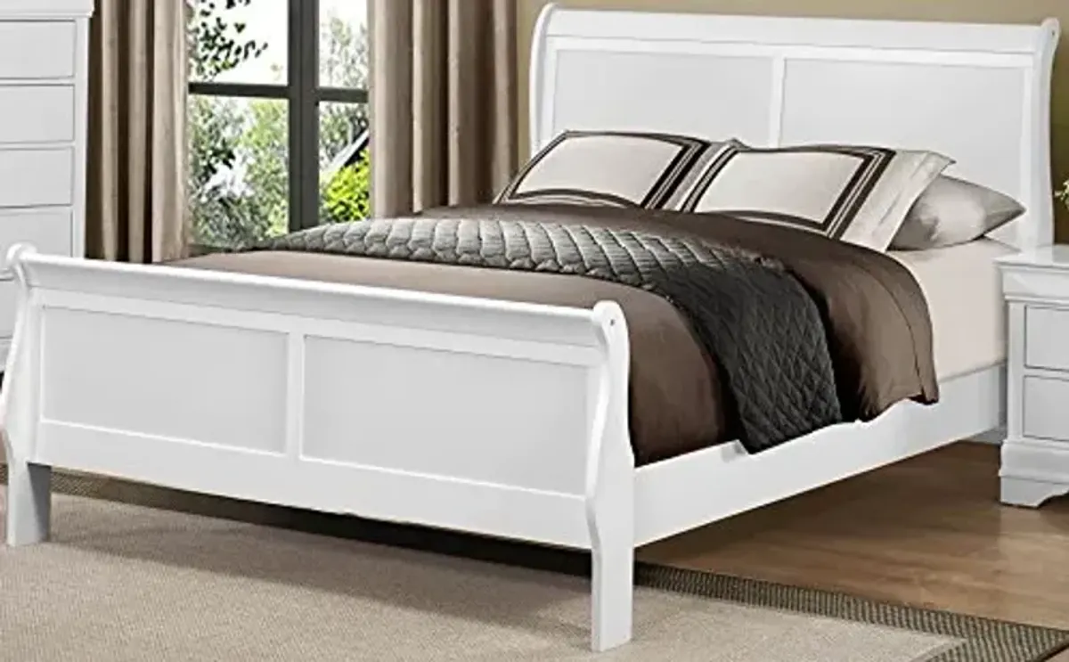 Homelegance Mayville Queen Bed - White