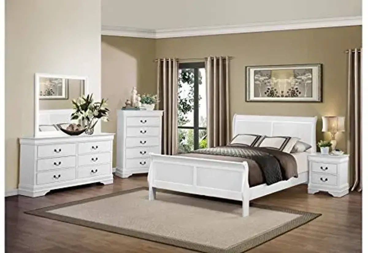 Homelegance Mayville Queen Bed - White