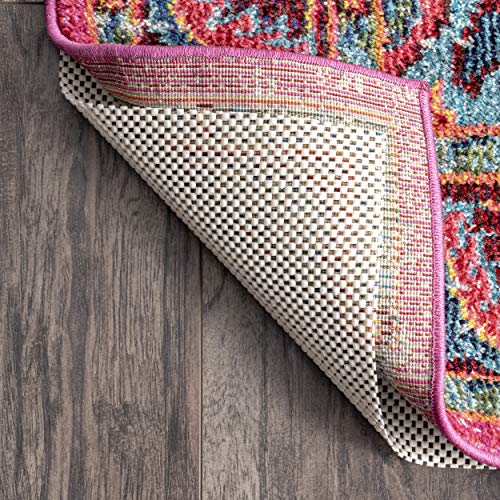 nuLOOM Non-Slip Grip Rug Pad, 2' x 8', White