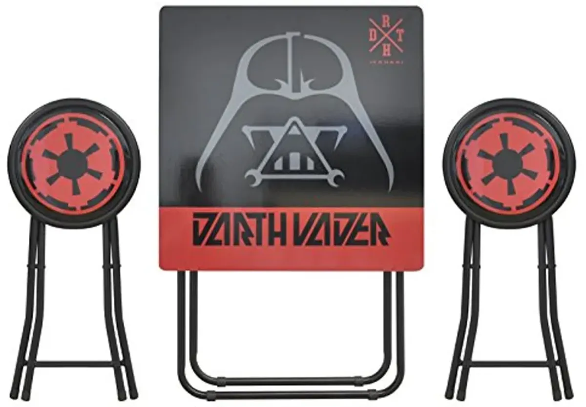 Disney Star Wars Darth Vader Tween Folding Table & Stool Set (3 Piece)