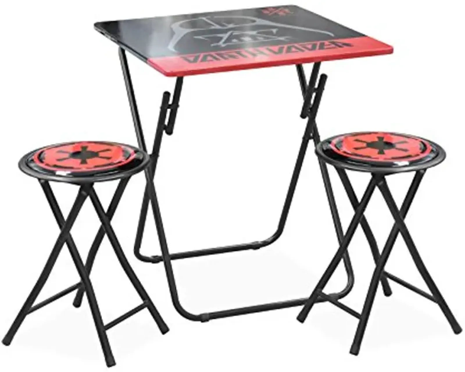 Disney Star Wars Darth Vader Tween Folding Table & Stool Set (3 Piece)