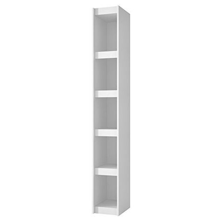 Manhattan Comforts Parana Bookcase 1.0, White