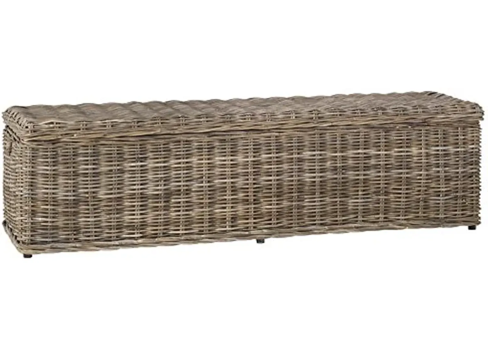 Safavieh Home Collection Caius Natural Wicker Storage Bench