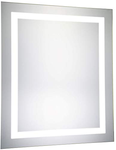Elegant Lighting LED Electric Mirror Rectangle 20" W x 30" H Dimmable 5000K