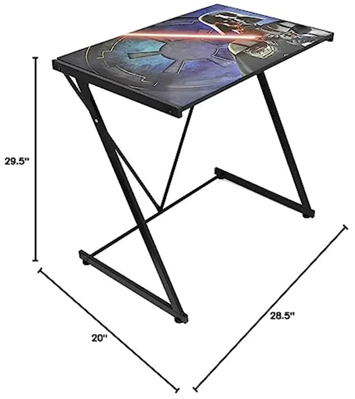 Idea Nuova Star Wars Writing Desk Color: Darth Vader