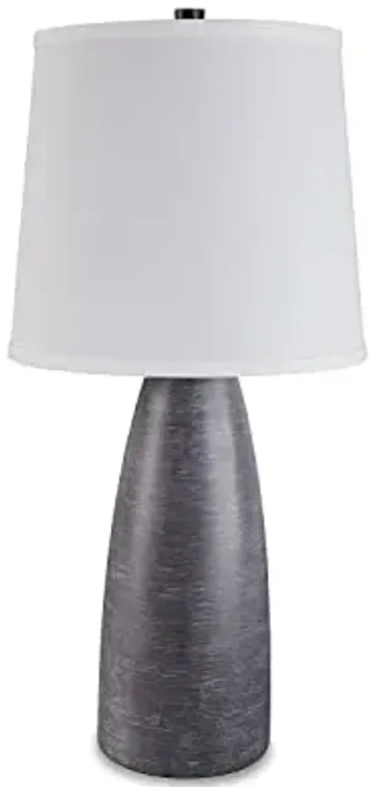 Signature Design by Ashley Shavontae Modern Table Lamp, 2 Count Lamps, 27.5", Gray