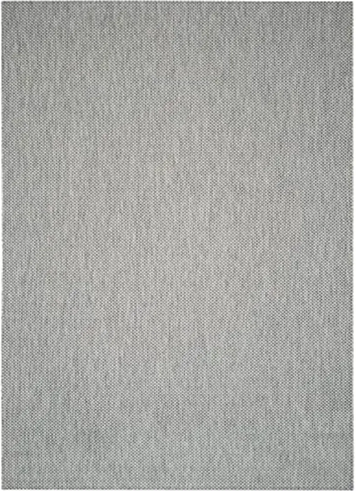 SAFAVIEH Courtyard Collection Area Rug - 9' x 12', Grey & Navy, Non-Shedding & Easy Care, Indoor/Outdoor & Washable-Ideal for Patio, Backyard, Mudroom (CY8521-36812)