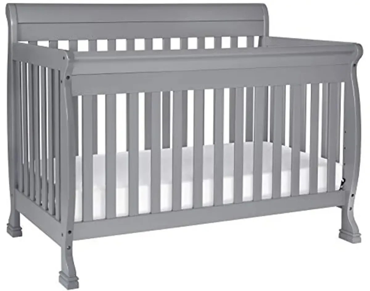 DaVinci Kalani 4-in-1 Convertible Crib in Grey, Greenguard Gold Certified