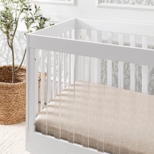 Babyletto Harlow Acrylic 3in1 Convertible Crib with Toddler Bed