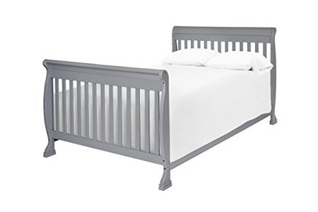 DaVinci Twin/Full Size Bed Conversion Kit (M4799) in Grey Finish