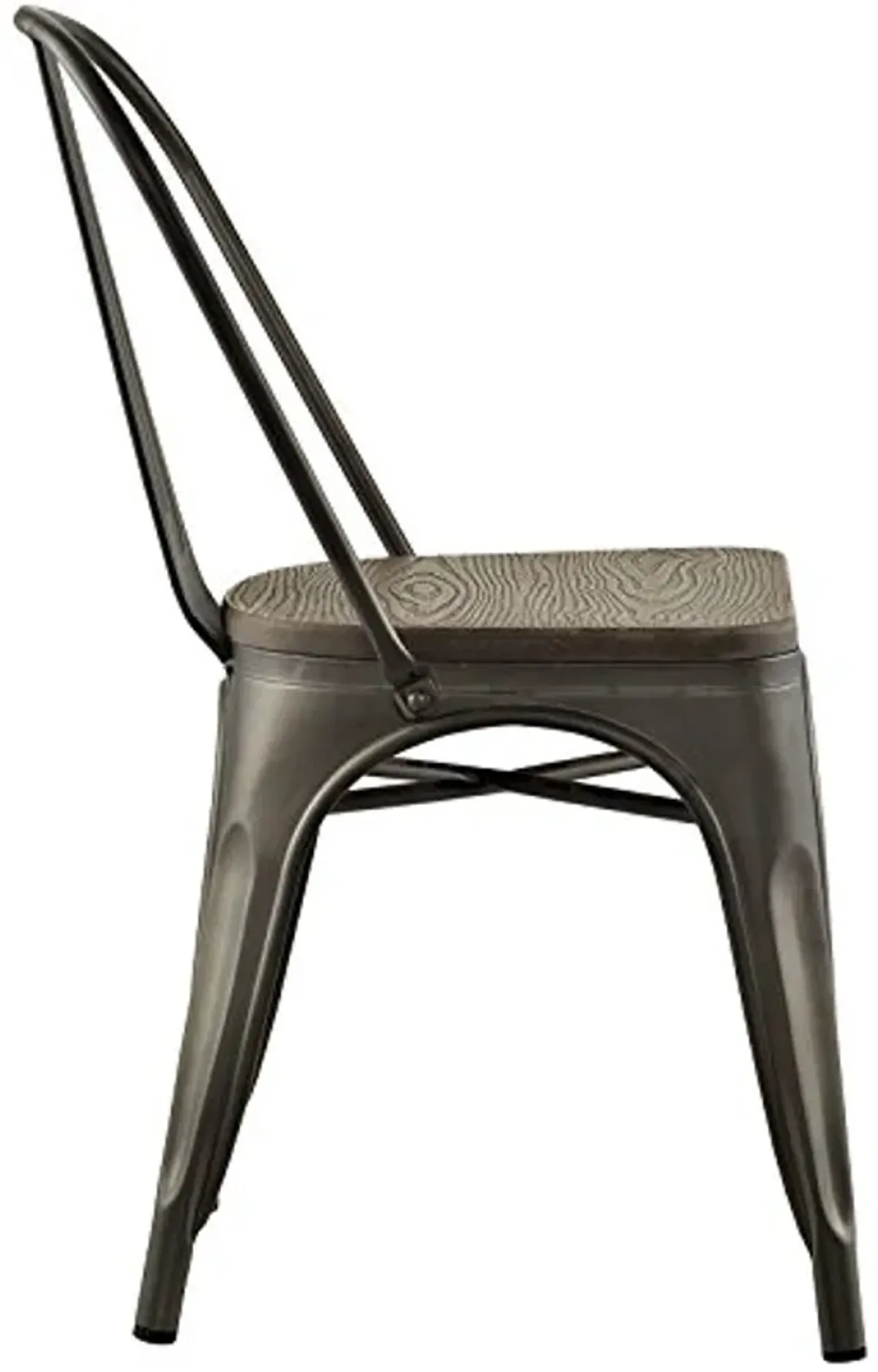 Modway Promenade Side Chair, Brown