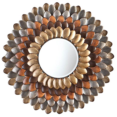 Southern Enterprises Albion Round Decorative Mirror in Multicolor