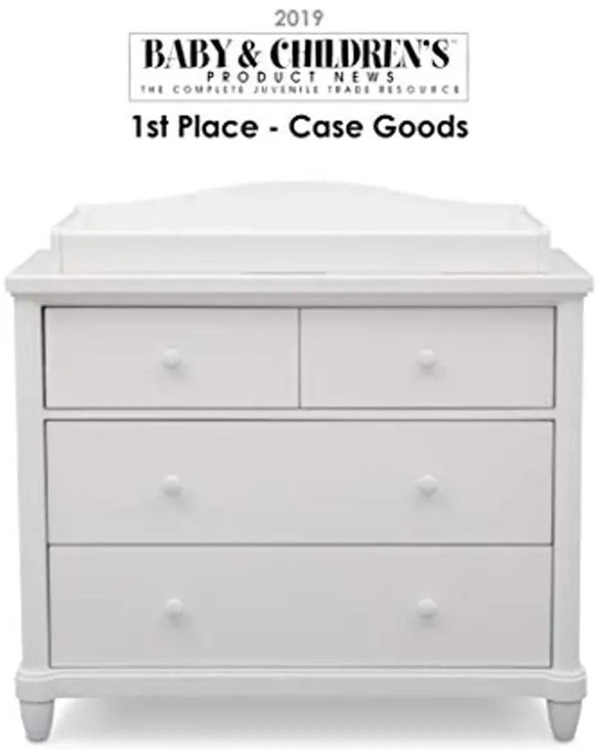 Simmons Kids Belmont 4 Drawer Dresser with Changing Top