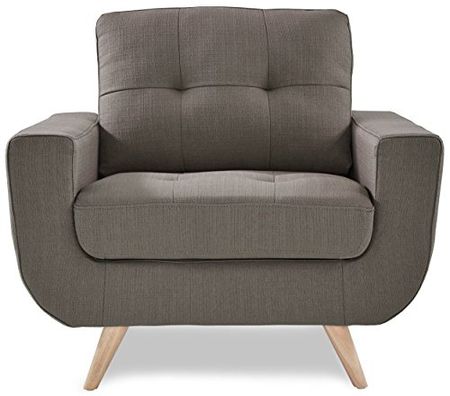 Homelegance Deryn 41" Fabric Chair, Gray