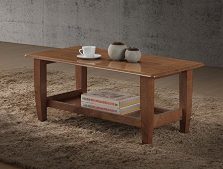 Baxton Studio 424-6898-AMZ Coffee Table, Brown