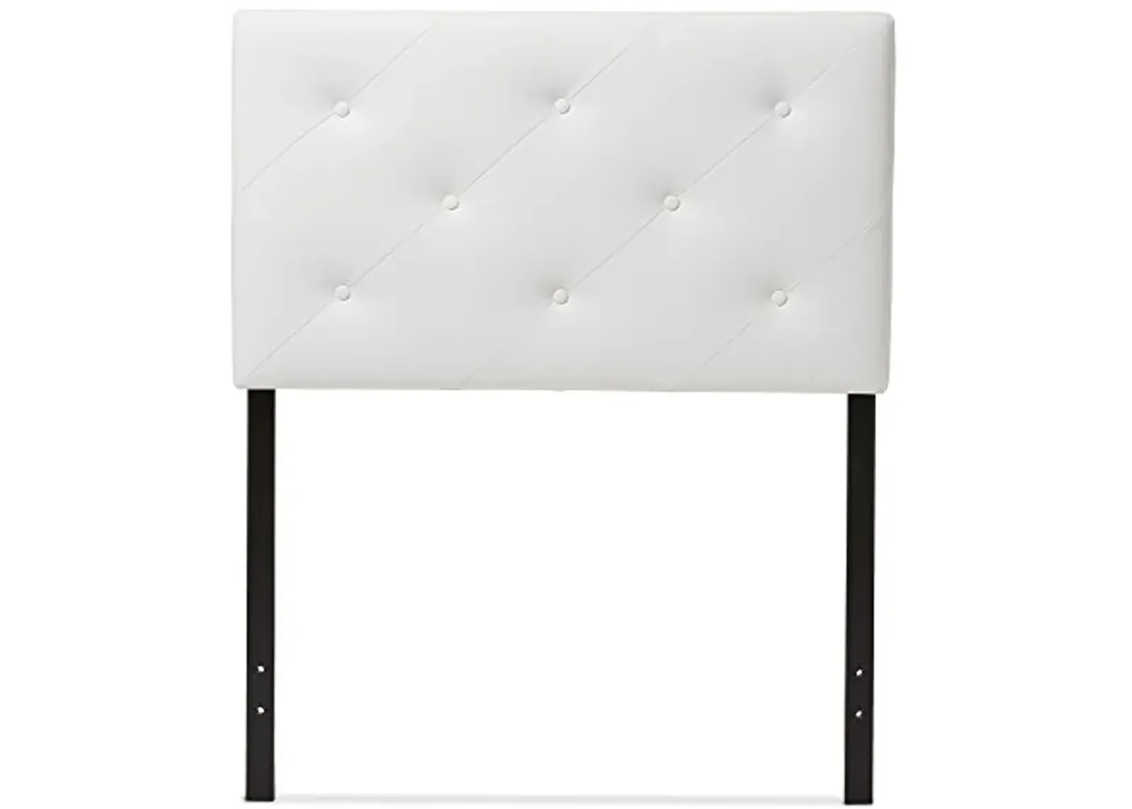 Baxton Studio Benoit Headboard, Twin, White