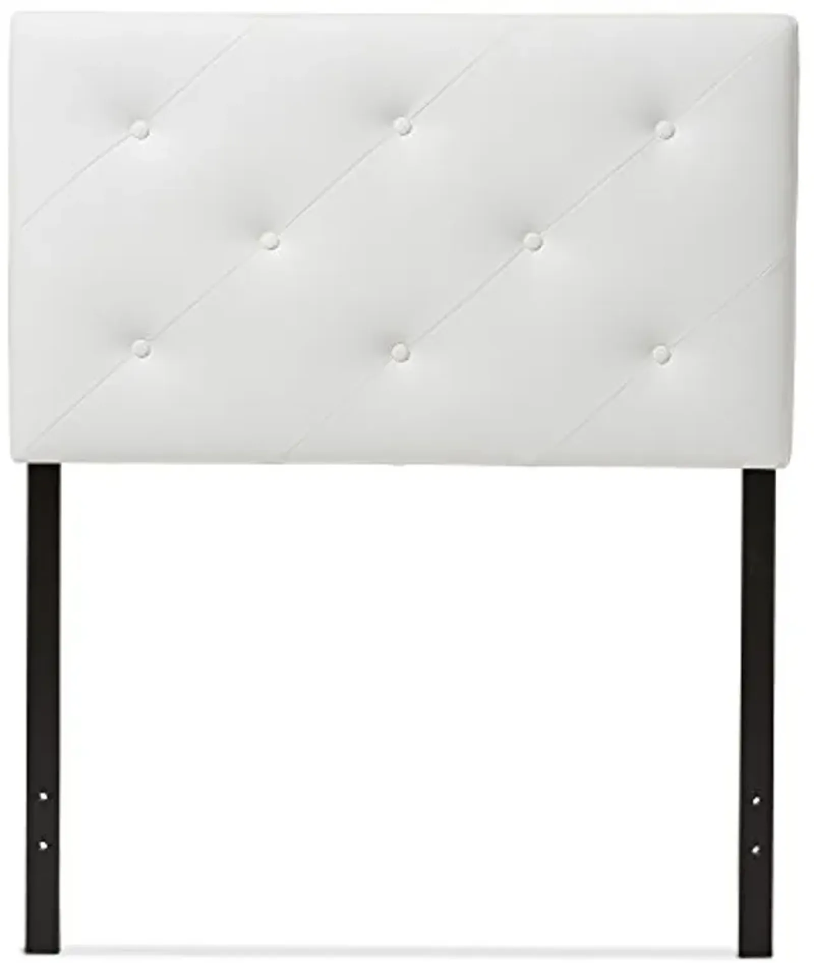 Baxton Studio Benoit Headboard, Twin, White