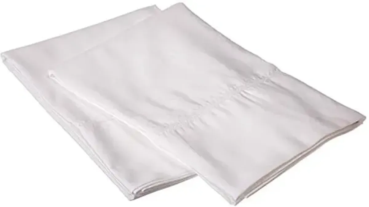Tribeca Living® 750 Thread Count Egyptian Cotton Pillowcase Set Standard White