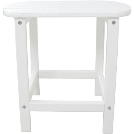 Hanover White All-Weather Side Table