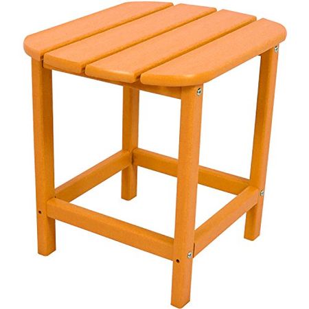 Hanover Tangerine All-Weather Side Table
