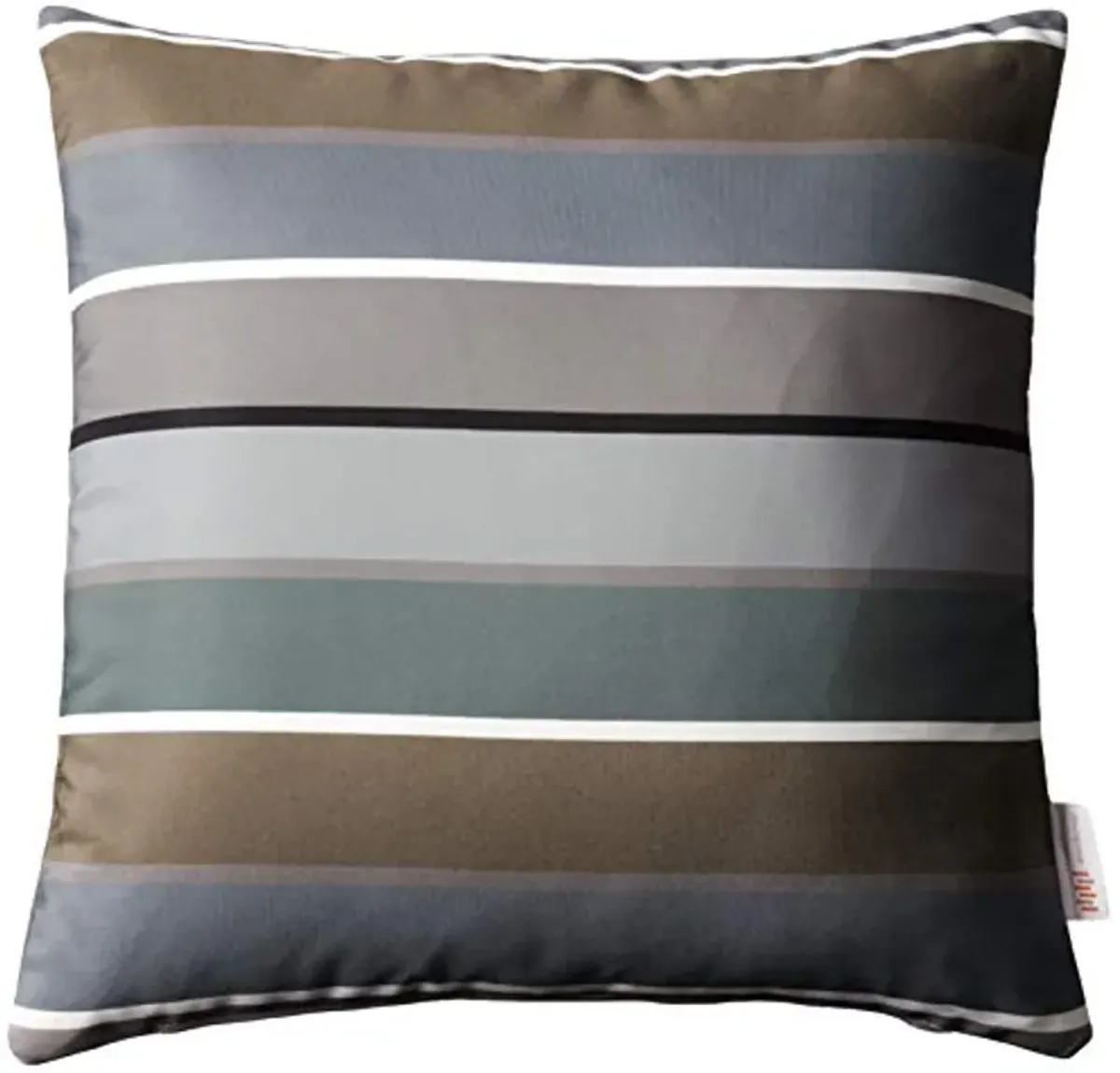 Modway Outdoor Indoor All Weather Patio Throw Pillow in Stripe