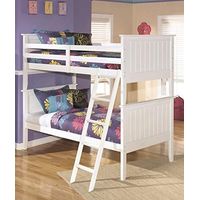 Signature Design by Ashley Lulu Traditional Youth Twin Over Twin Bunk Bed Panels ONLY, White