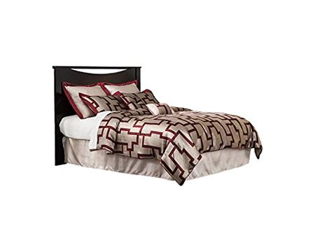 Signature Design by Ashley Zanbury Contemporary Queen or Full Panel Headboard ONLY, Merlot Brown
